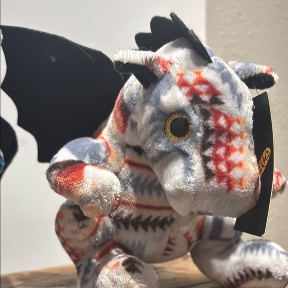 Black and Red Stuffed Animal Plush Toy - Picture 11 of 11